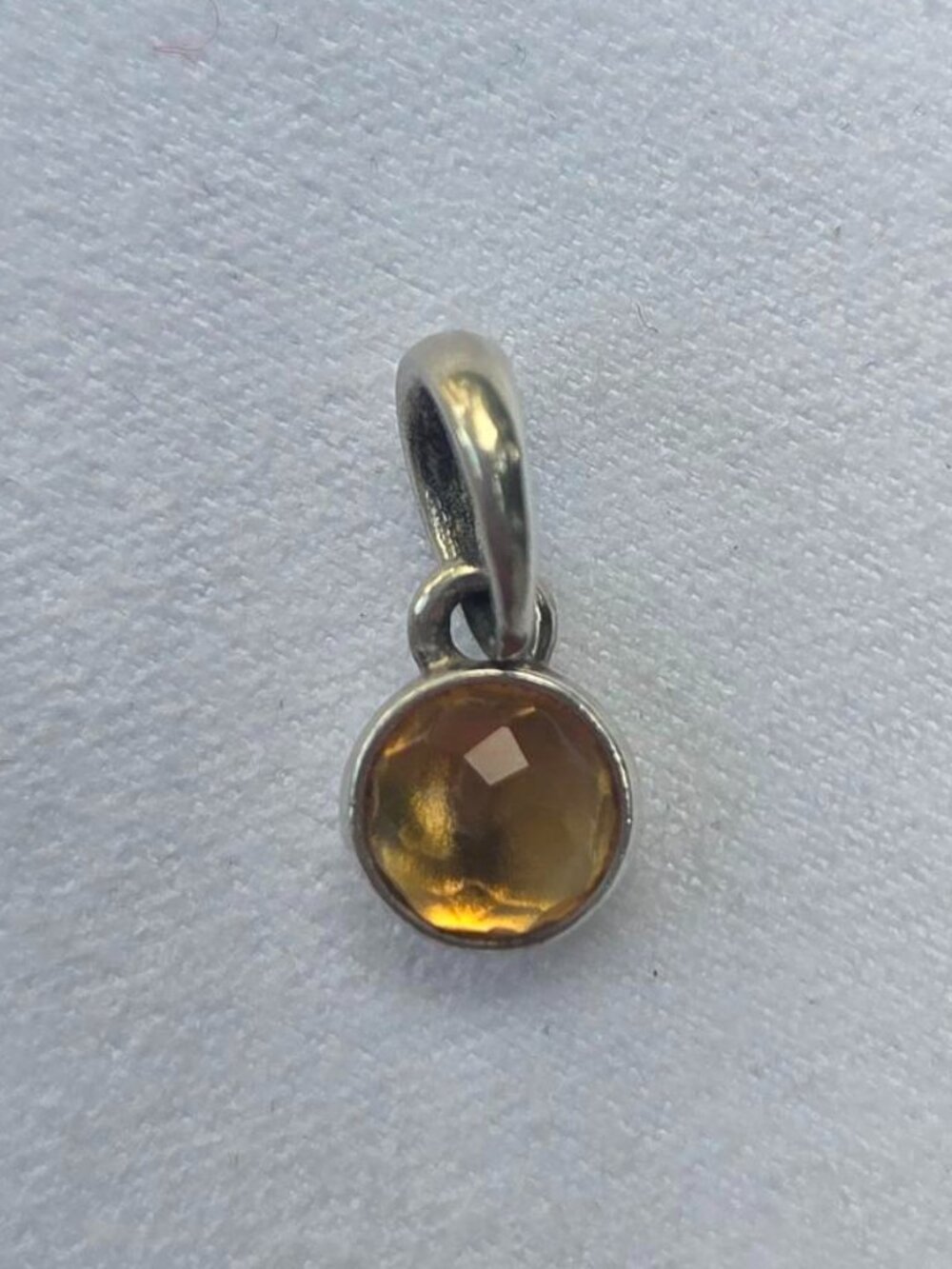 Pandora November Droplet Charm